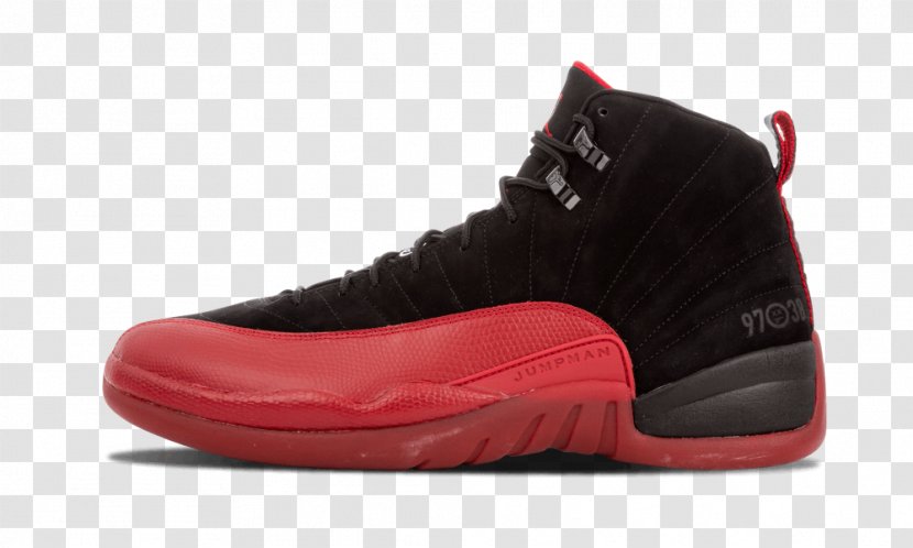 Air Jordan Retro XII Nike Sneakers Swoosh - Black Transparent PNG
