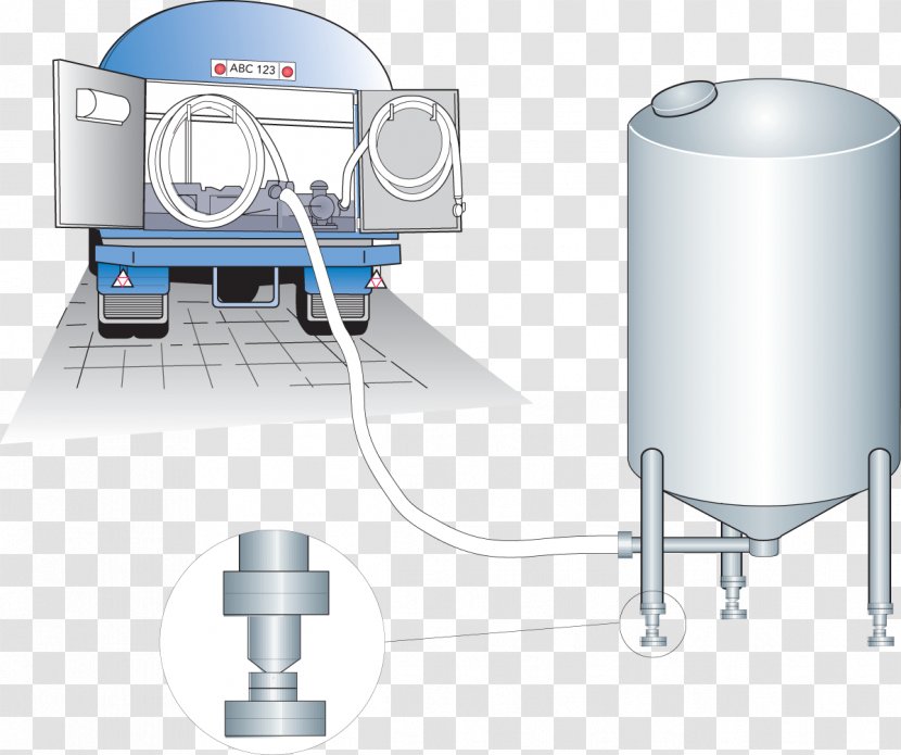 Milk Dairy Products Bulk Tank Pasteurisation - Factory Transparent PNG