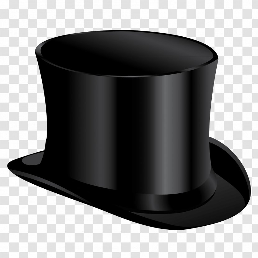Top Hat Clip Art - Drawing - Black Cylinder Image Transparent PNG