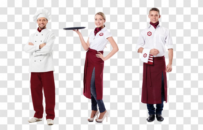 Download Cafe Uniform Stock Photography Waiter Chef Transparent Png