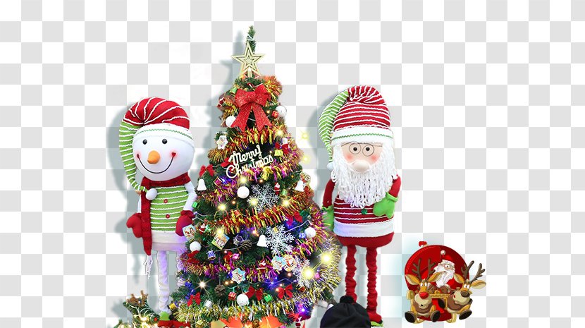 Christmas Ornament Santa Claus Reindeer Tree - Decoration Transparent PNG
