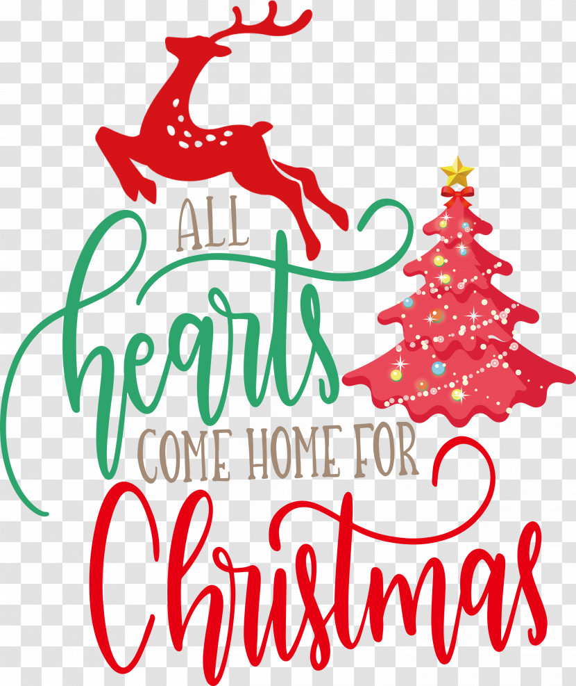 Christmas Hearts Xmas Transparent PNG