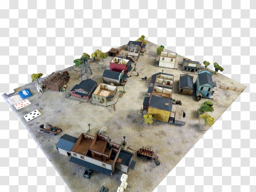 Scale Models - Western Town Transparent PNG
