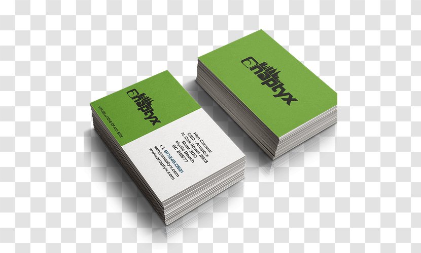 Paper Business Card Design Cards Visiting Logo - Modern Transparent PNG
