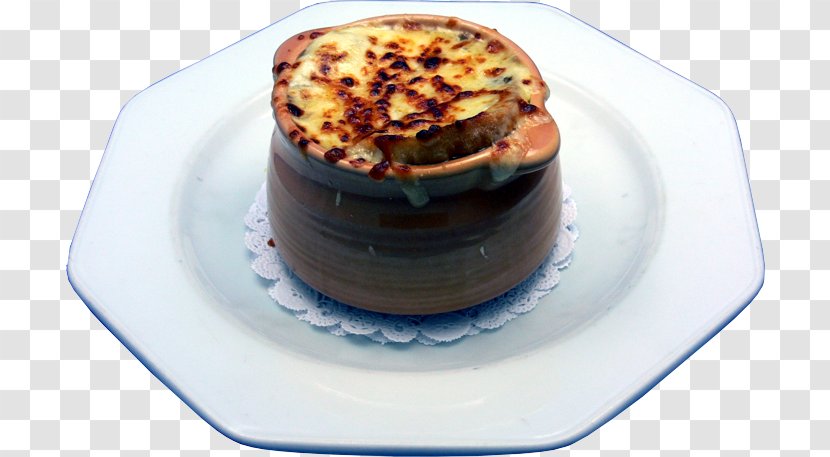 Dish France Recipe Cuisine Dessert - French Onion Soup Transparent PNG