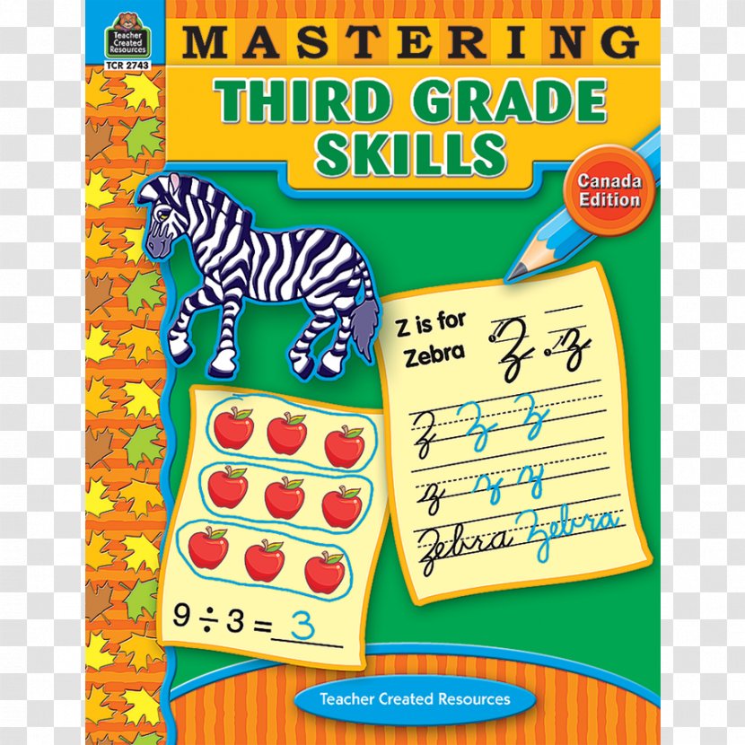 Mastering Third Grade Skills-Canadian Cuisine Recreation - Book Transparent PNG