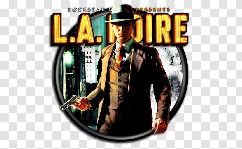 L.A. Noire Red Dead Redemption Rockstar Games Video Game Cole Phelps - Playstation 3 Transparent PNG