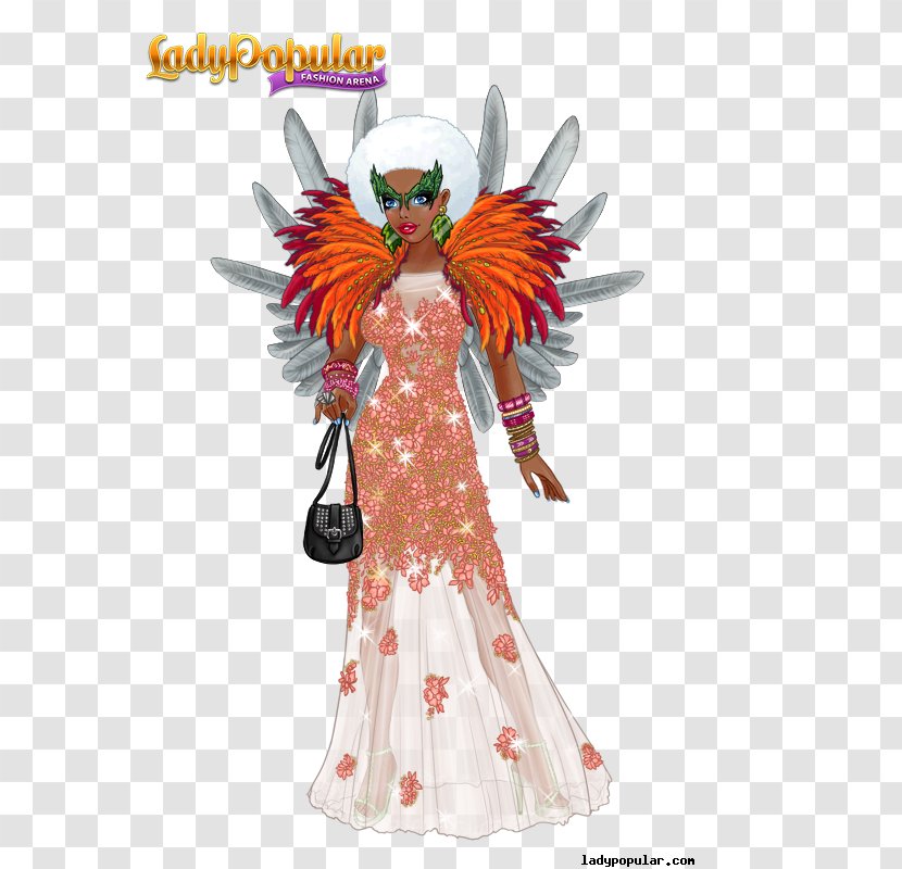 Lady Popular Costume Design Figurine Angel M - Action Figure - Protea Flower Transparent PNG