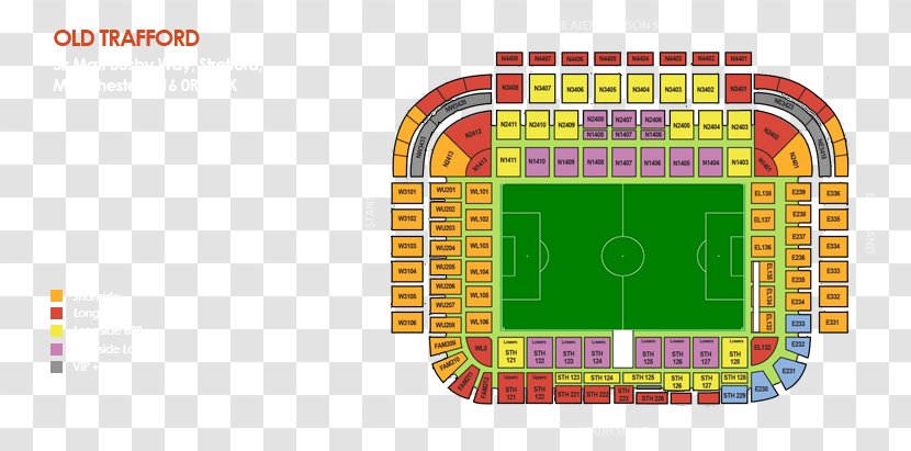 Brand Sports Venue Material Pattern - Sport - Old Trafford Transparent PNG