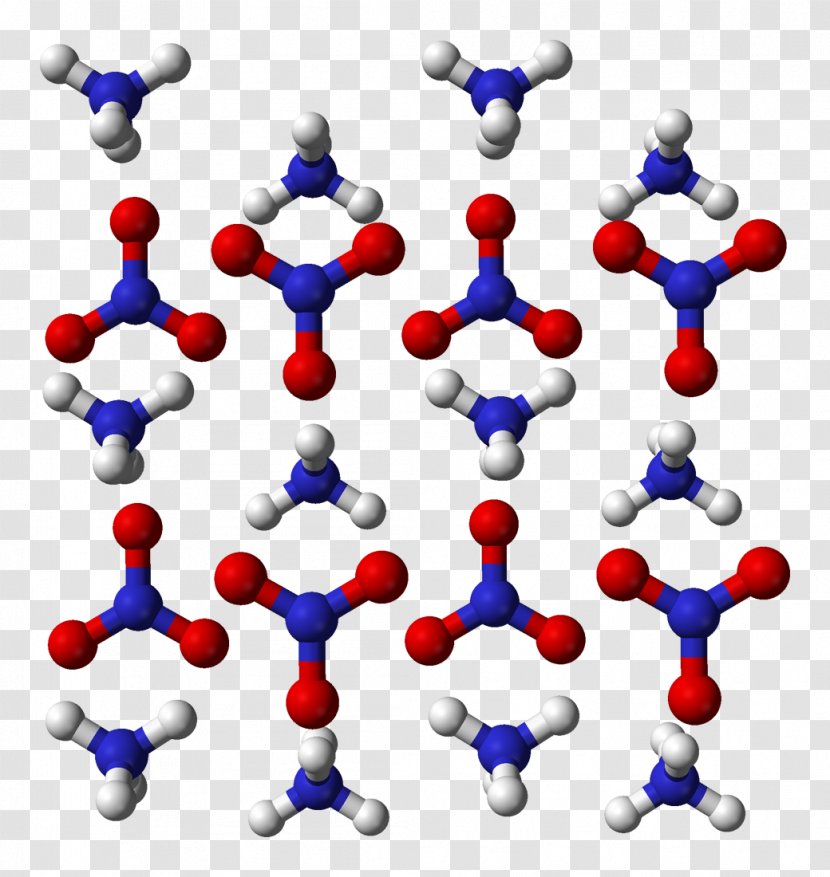 Calcium Ammonium Nitrate Chemistry - Fertilisers - Crystal Structure Transparent PNG