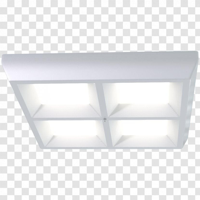 Rectangle - Ceiling Fixture - Angle Transparent PNG