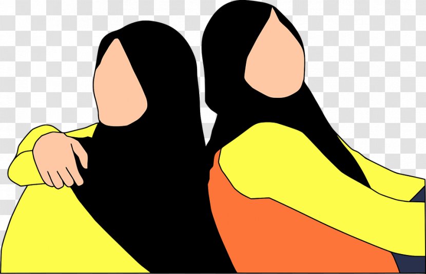 Islam Hijab Muslim Clip Art - Cartoon Transparent PNG