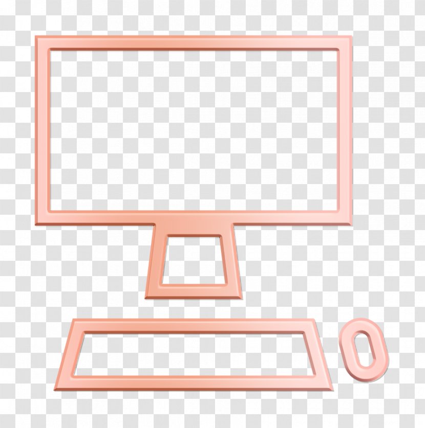 Camera Icon Computer Photo - Photography - Rectangle Peach Transparent PNG