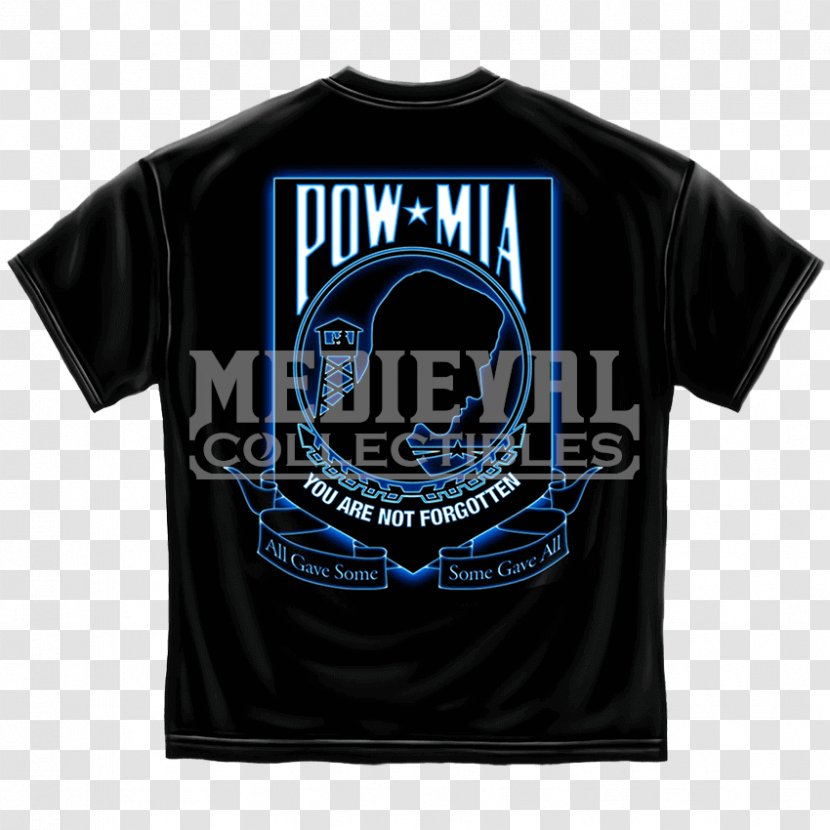 T-shirt National League Of Families POW/MIA Flag The United States Prisoner War Transparent PNG