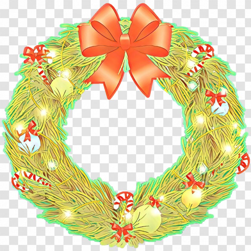 Christmas Ornament Wreath Leaf Day Transparent PNG
