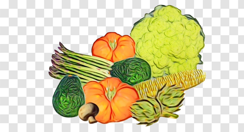 Leaf Vegetable Natural Food Superfood Flower Winter Squash Transparent PNG