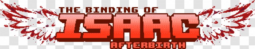 The Binding Of Isaac Logo Font Brand Blood - Text Transparent PNG