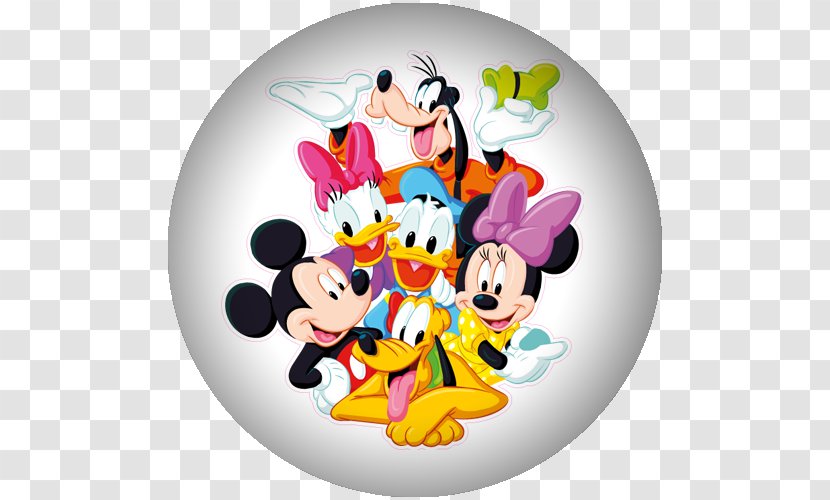 Mickey Mouse Minnie Daisy Duck Pluto Donald - Clubhouse - Decoracion Transparent PNG