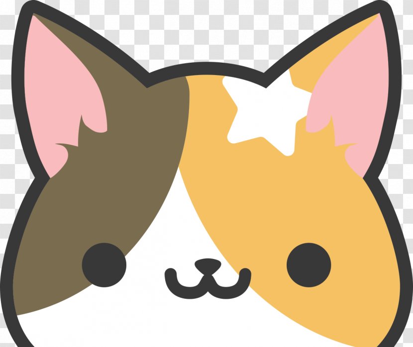 Whiskers Dog Cat Clip Art - Tail - Butterfly Cute Head Transparent PNG