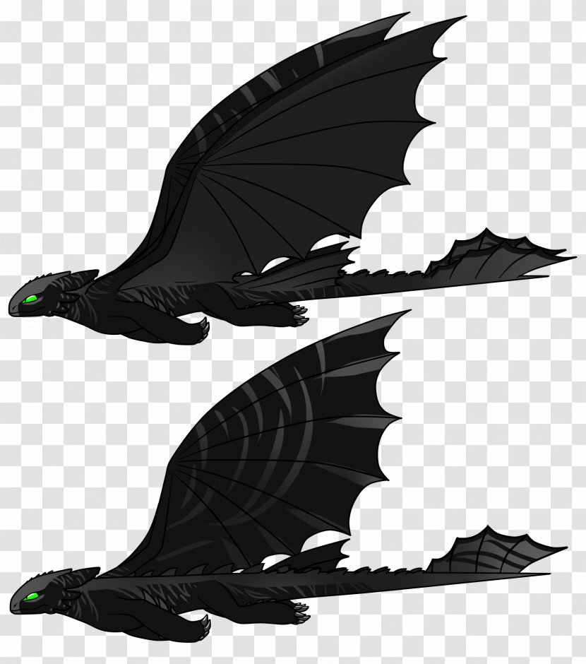 Night Fury Toothless Cynder How To Train Your Dragon Spyro Dance - Frame - Silhouette Transparent PNG