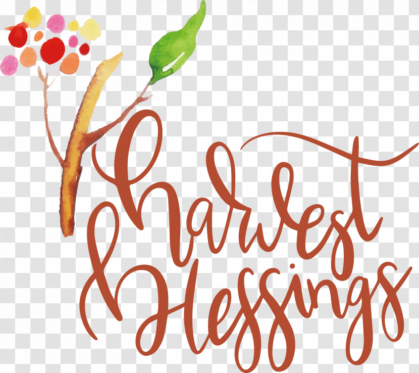 HARVEST BLESSINGS Harvest Thanksgiving Transparent PNG