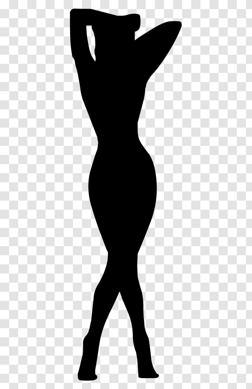 Silhouette Woman Black Clip Art Transparent PNG