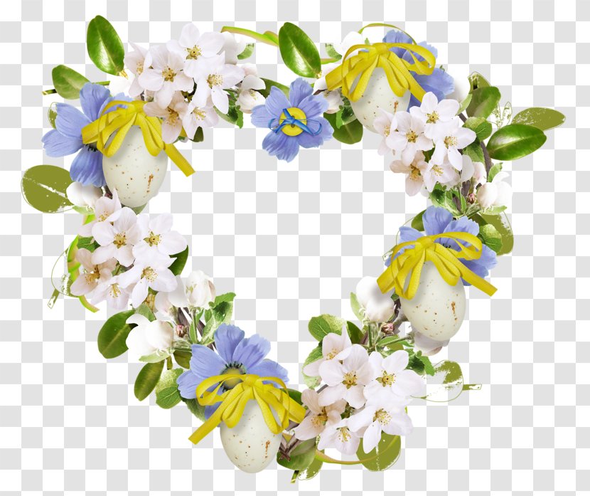 Easter Egg Flower Floral Design - It - Frame Transparent PNG