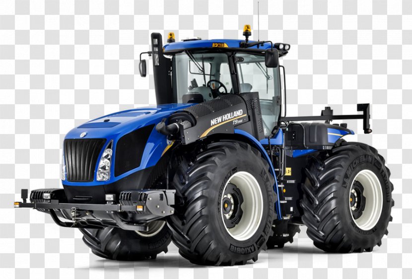 New Holland Agriculture Tractor John Deere Agricultural Machinery - Tire - Non-stop Transparent PNG