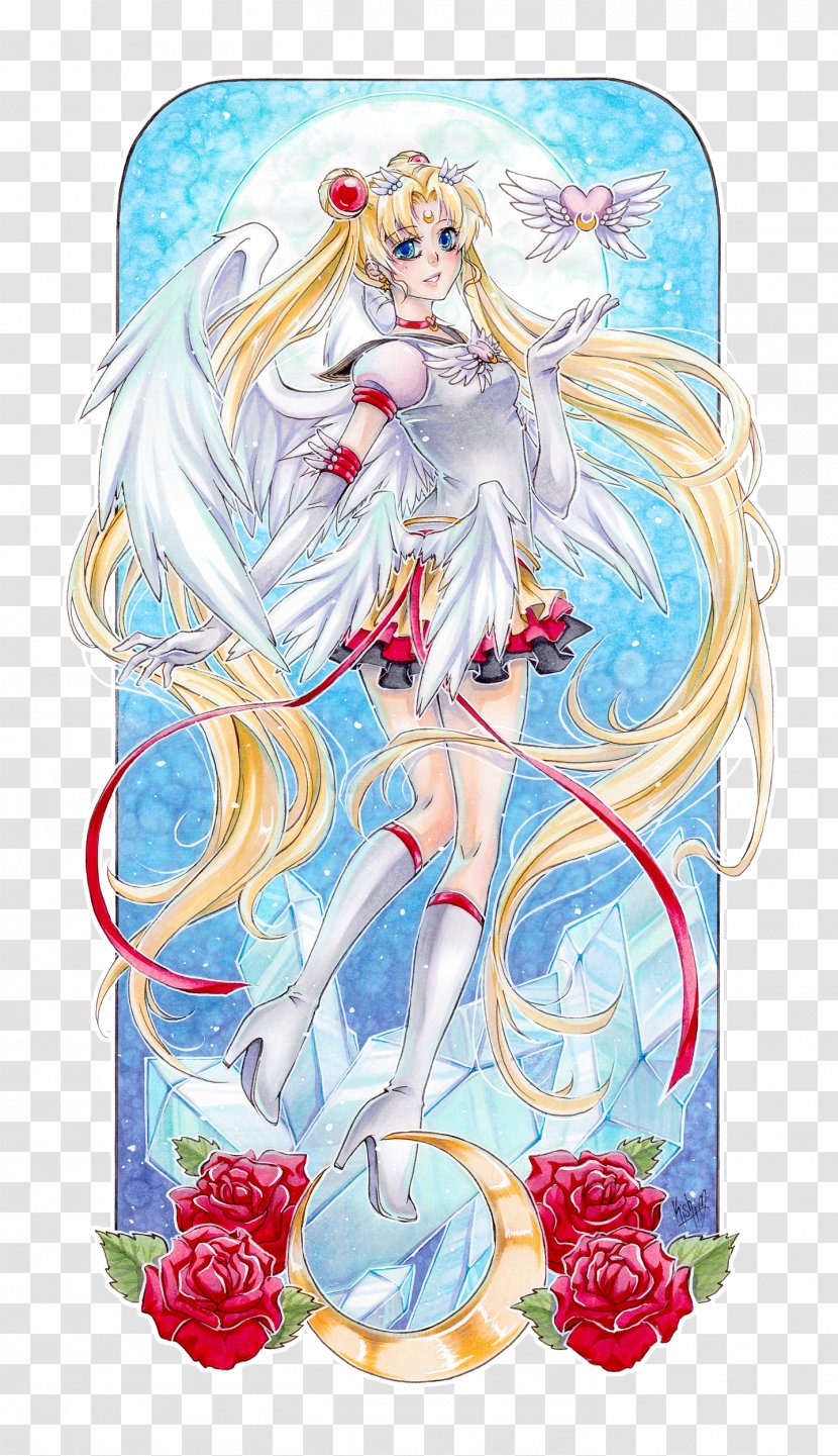 Sailor Moon Chibiusa Venus Fan Art Senshi - Frame - The Rabbit Is Inset On Transparent PNG