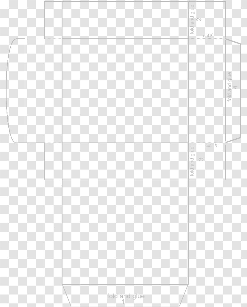 Paper Line Angle - Rectangle - Book. Template. Box Transparent PNG