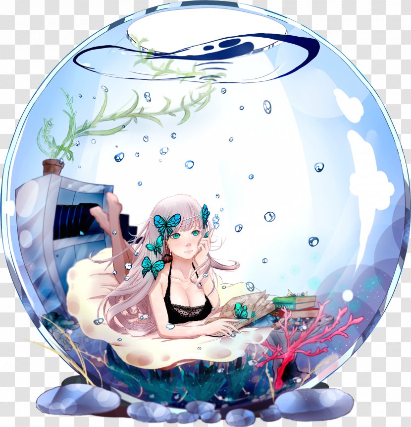 Cartoon Sphere Tableware - Barefoot Cinderella Transparent PNG