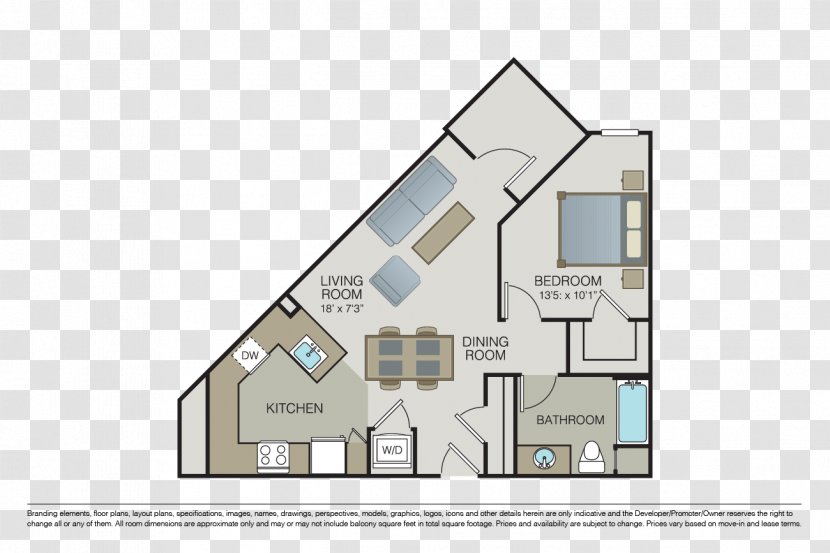 Floor Plan Architecture House Bedroom - Real Estate - Toilet Transparent PNG