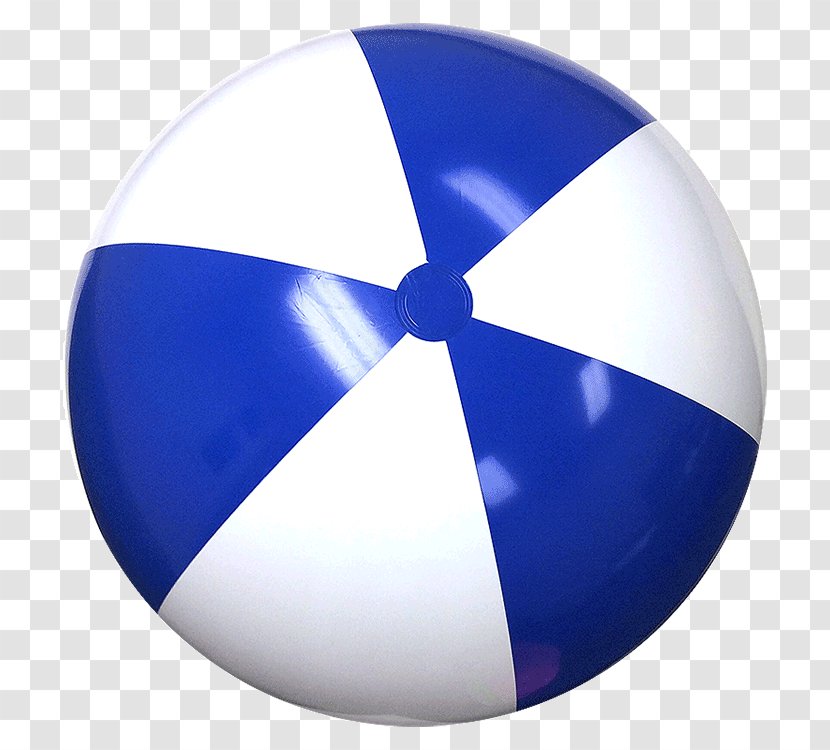 Beach Ball Football Blue - American Transparent PNG