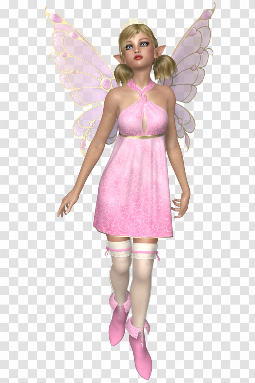 Fairy Barbie Costume Design Pink M Transparent PNG