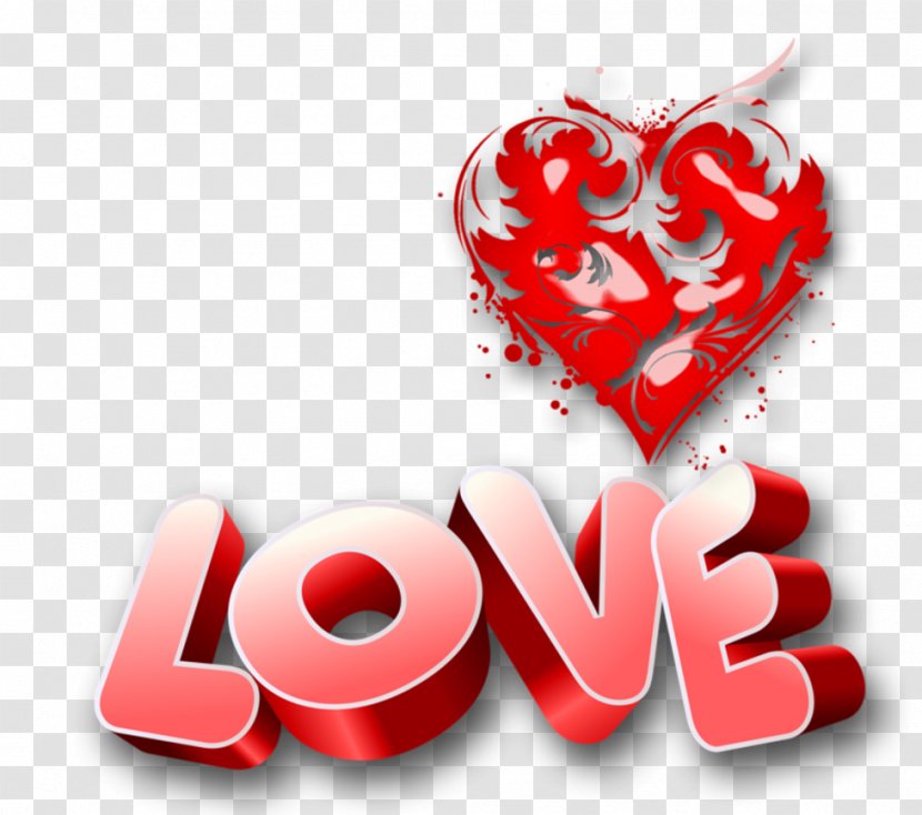 Digital Image Heart Clip Art - Valentine S Day - Lovely Text Transparent PNG