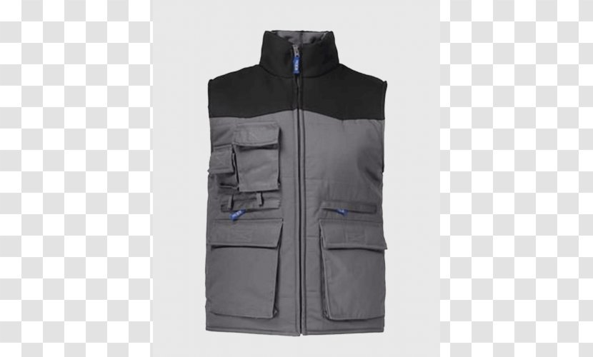 Pocket Waistcoat Jacket Gilets Workwear - Vest Transparent PNG