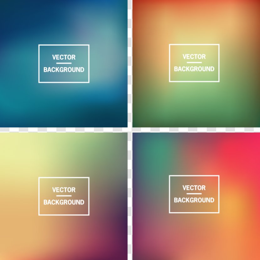 Euclidean Vector Stock Illustration Royalty-free - Element - Gradient Blurred Background Transparent PNG