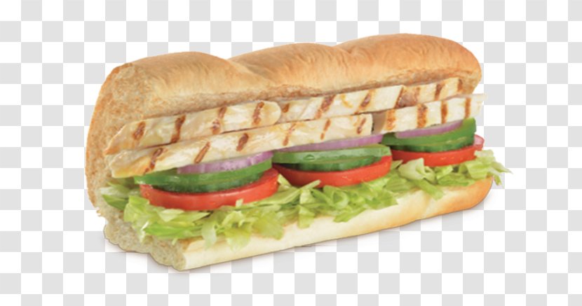 Cheeseburger Submarine Sandwich Chicken Fingers - Barbecue - Subway Transparent PNG