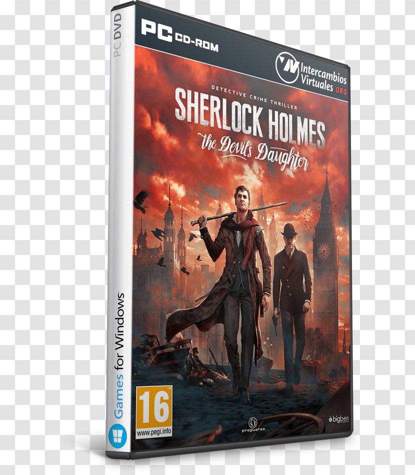 Sherlock Holmes: The Devil's Daughter PlayStation 4 Video Game Technomancer - Playstation - Holmes Transparent PNG