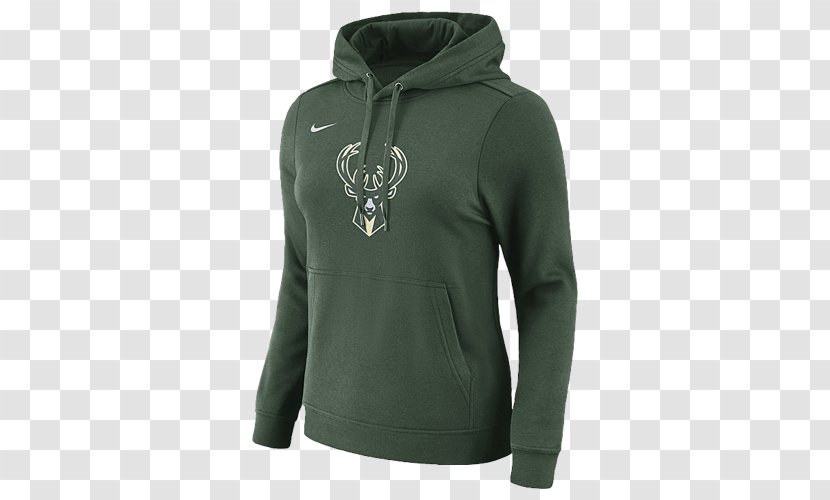 Hoodie Milwaukee Bucks T-shirt Sweater Nike - Tshirt Transparent PNG