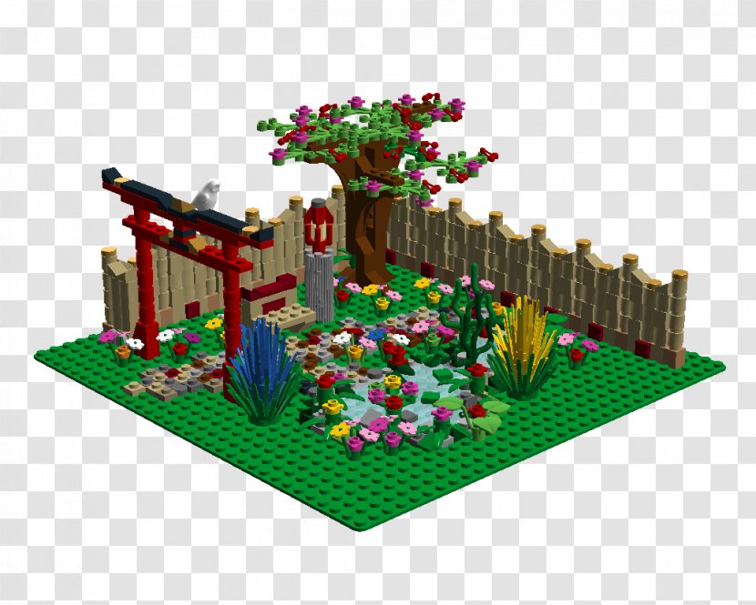 Lego Ideas Japanese Garden Design - Rock - Swing Boat Transparent PNG