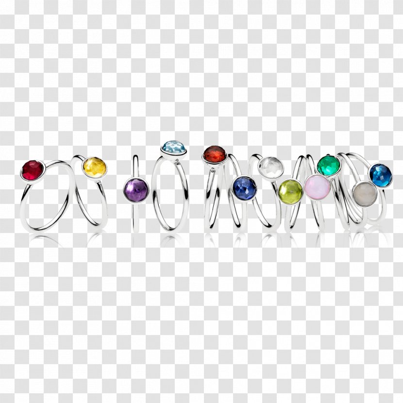 Earring Pandora Birthstone Jewellery - Charms Pendants - Birth Transparent PNG