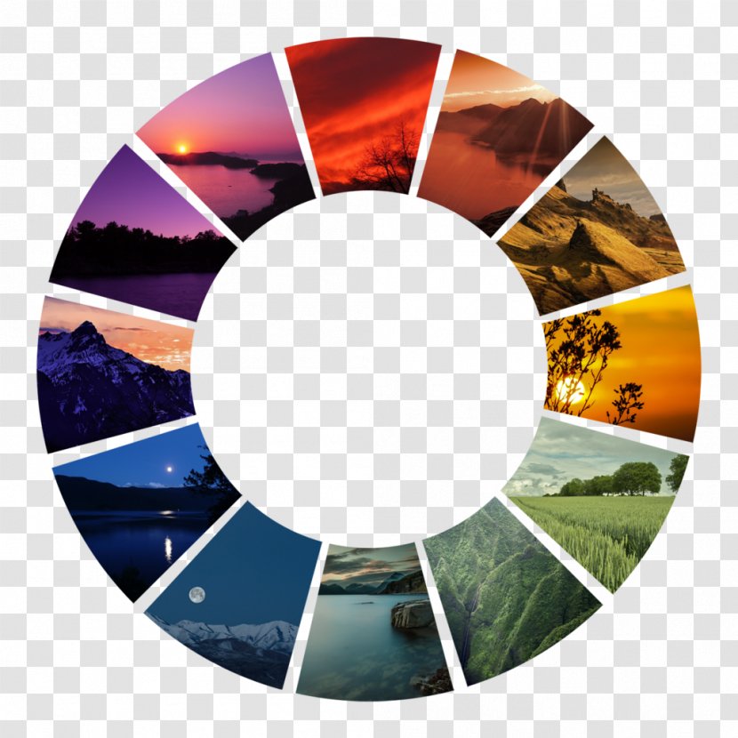 Color Wheel Complementary Colors Scheme Hue - Dvd - Green Circle Transparent PNG