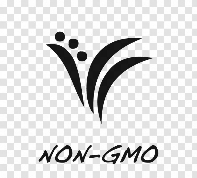 Logo Brand Leaf Line Font - White - NoN Gmo Transparent PNG
