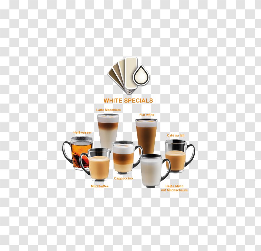 Espresso Coffee Cup Flat White Cafeteira - Ristretto Transparent PNG