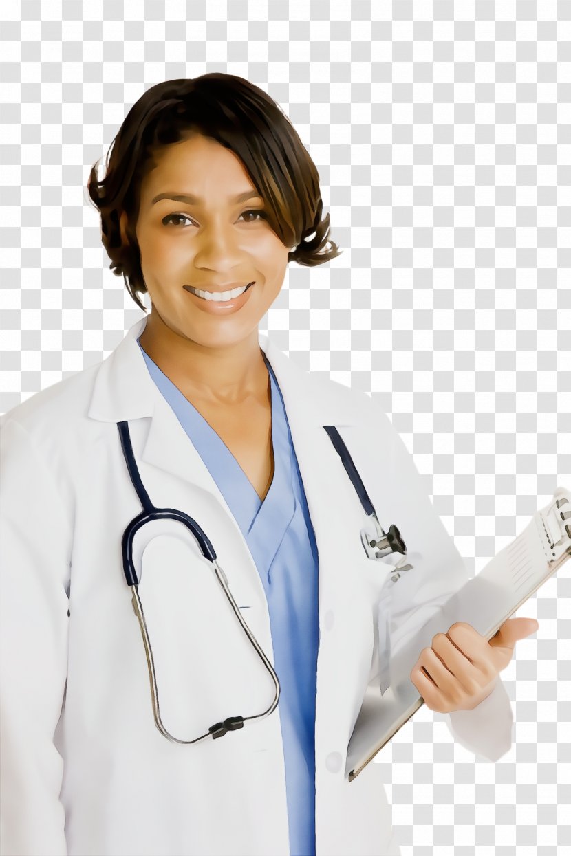Stethoscope - White Coat - Medical Uniform Transparent PNG