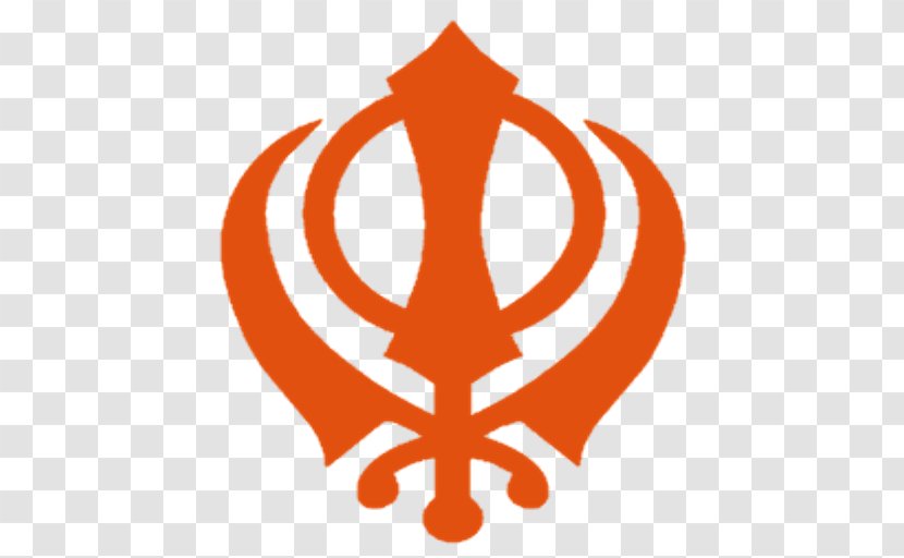 Khanda Sikhism Religious Symbol Religion - Orange Transparent PNG