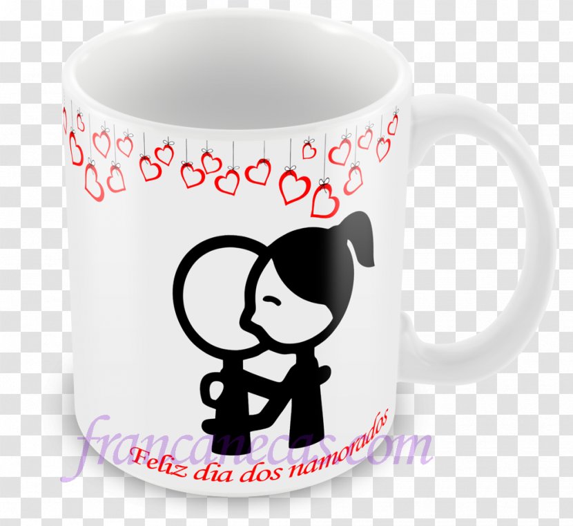 Coffee Cup Mug Dating Dia Dos Namorados Teacup - Heart Transparent PNG