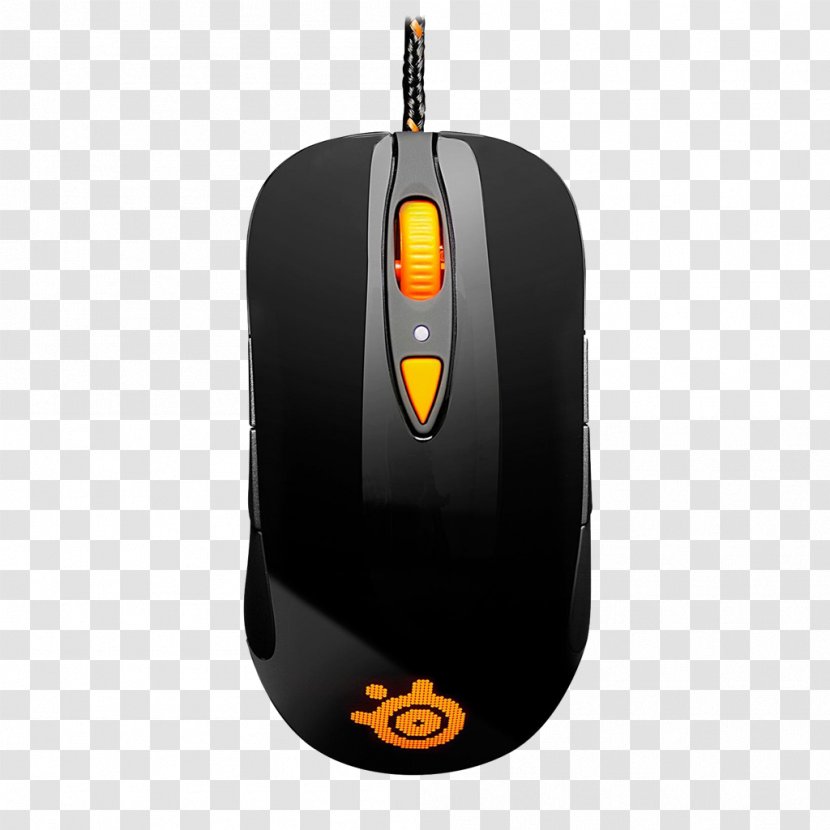 Computer Mouse SteelSeries Video Game Laser Optical Transparent PNG