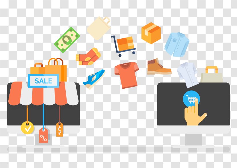 Digital Marketing Online Shopping E-commerce Retail - Diagram Transparent PNG